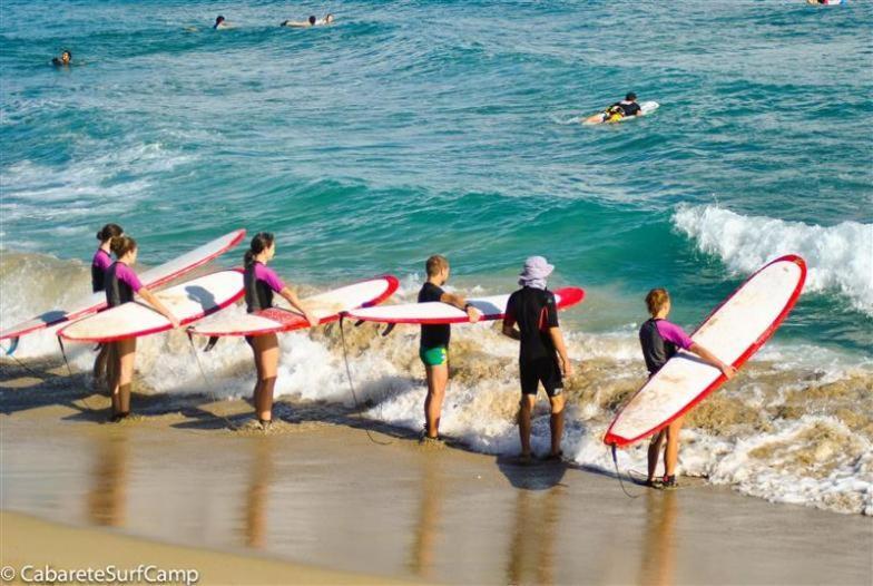 Cabarete Surf Camp Hotel Bagian luar foto